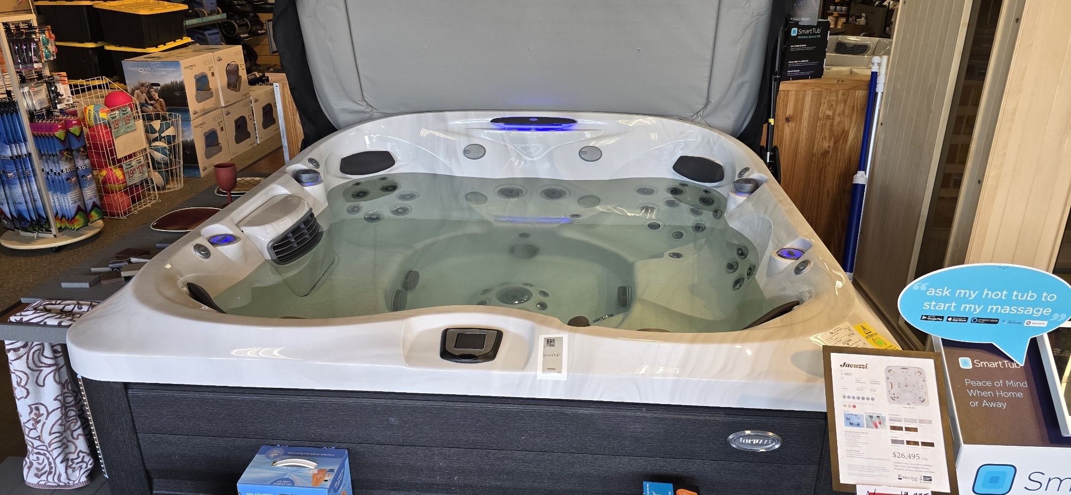 Jacuzzi J-485 - Clearance — Clearance at Baker Pool & Spa